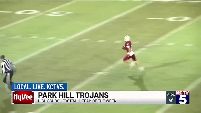 The Park Hill Trojans are this week's Hy-Vee Team of the Week.