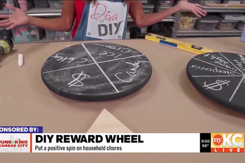 The Diva of D-I-Y, Leanne Lee, is teaching us how to make a spinning reward board; a clever...