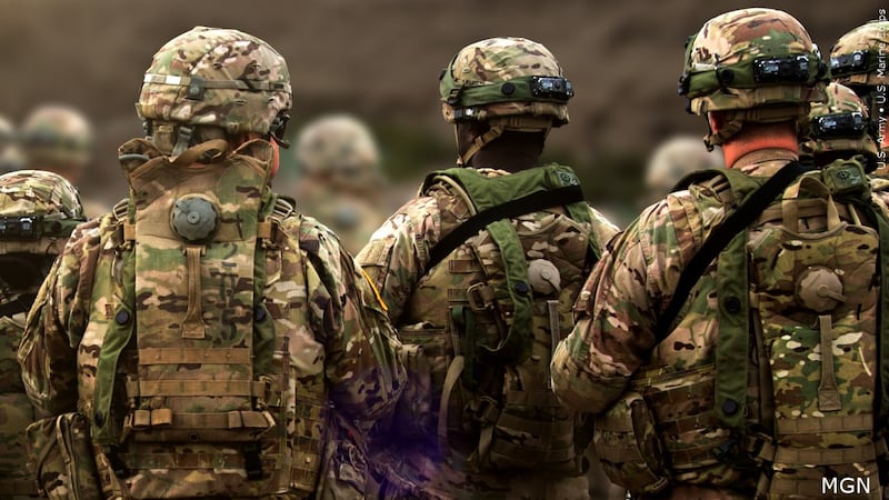 FILE -- U.S. troops. 