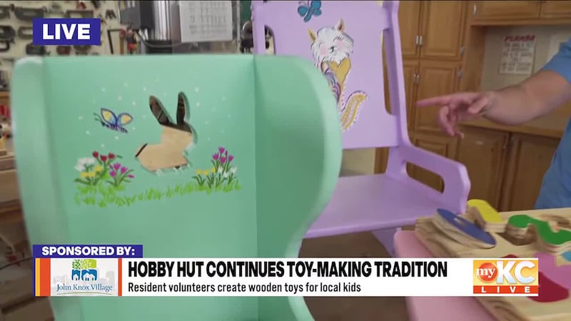 Shane joins John Knox Village residents to learn more about their Hobby Hut tradition of...