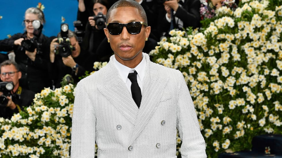 Pharrell Williams attends The Metropolitan Museum of Art's Costume Institute benefit gala...