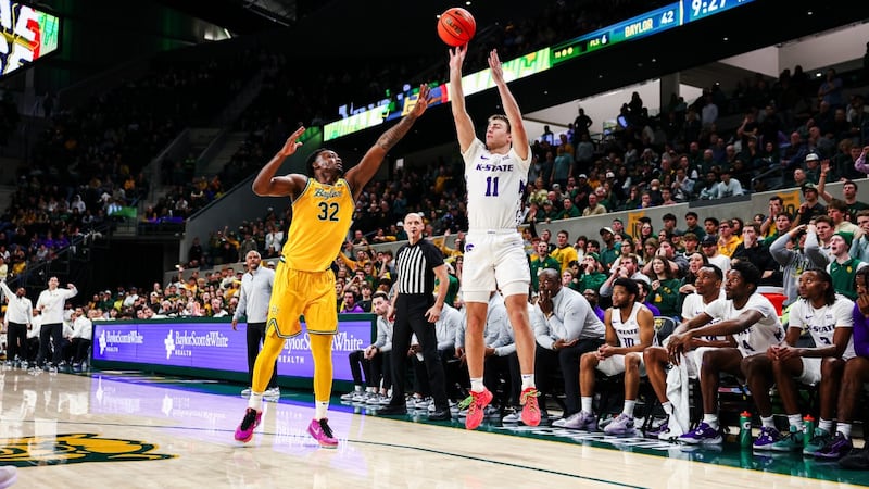 K-State guard Brendan Hausen