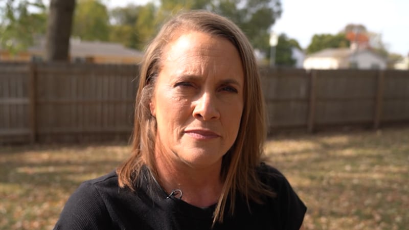Jennifer Sanders one month post-surgery.