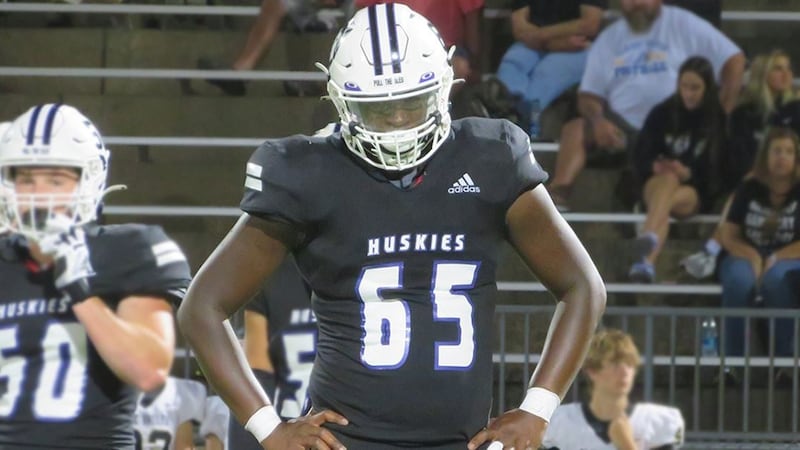 Blue Valley Northwest offensive lineman Andrew Babalola announced his commitment to Michigan...