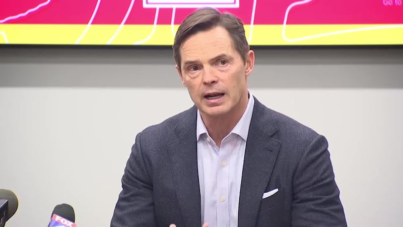 FILE: Mark Donovan, Chiefs team president, addressed the proposed stadium sales tax in Jackson...