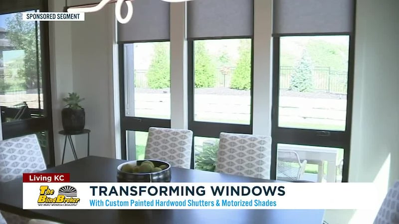Grace gets a look around a local designer’s home where Blind Broker customized hardwood...