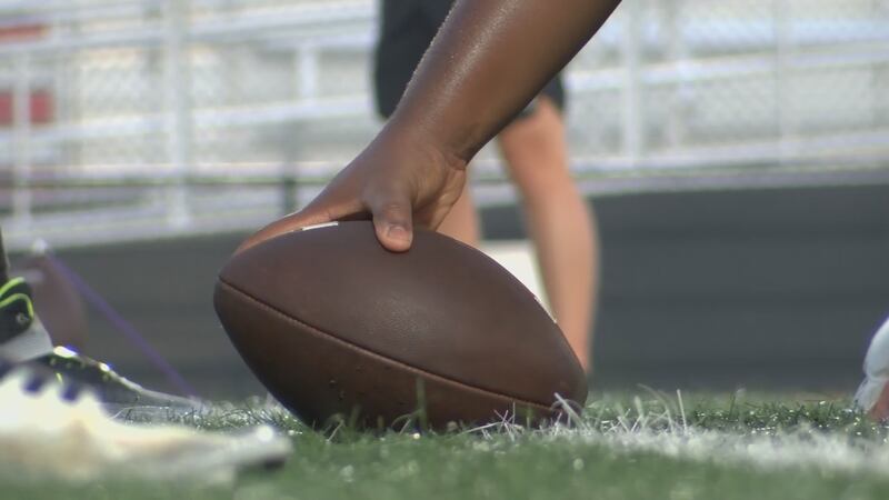 FILE — It certainly won’t feel like fall when dozens of high school football teams take the...