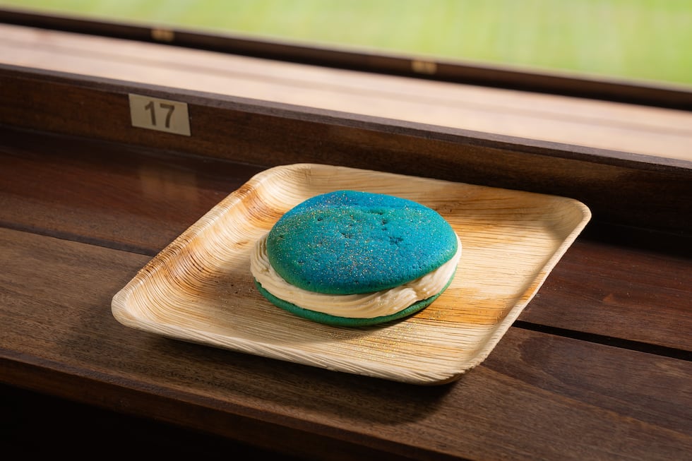 Aramark provided pictures of a new food item fans will find at Kauffman Stadium during Kansas...