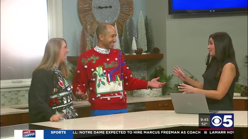 Melanie Hungerford from Operation Breakthrough and Ugly Christmas Sweater Party Organizer...