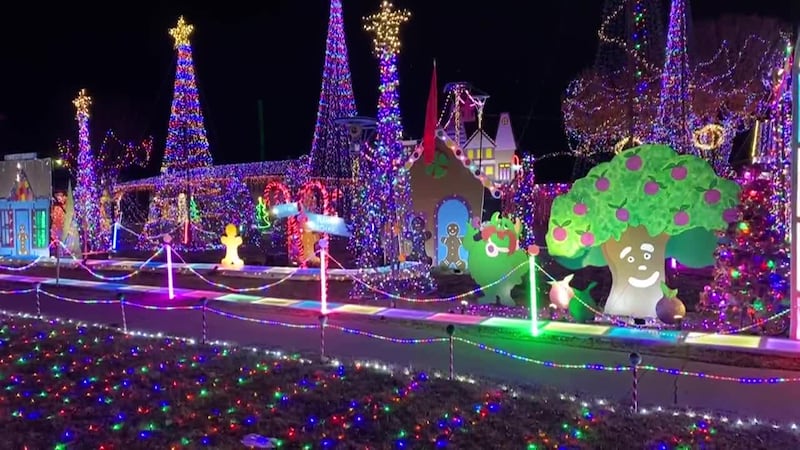FILE — 'Tis the season for Christmas lights! Send yours to us with the link in this story.