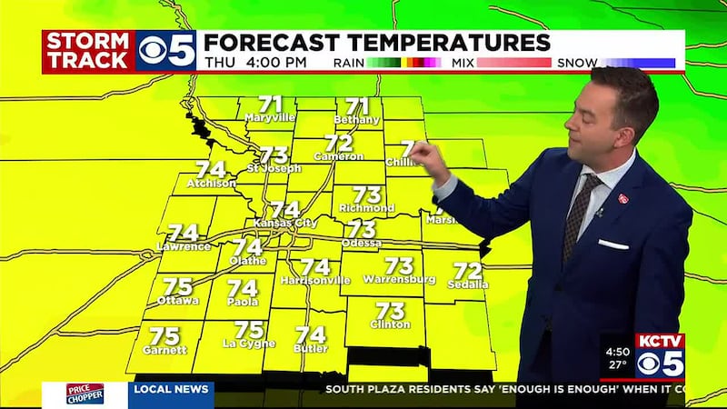 Your StormTrack5 Daily Forecast for Wednesday