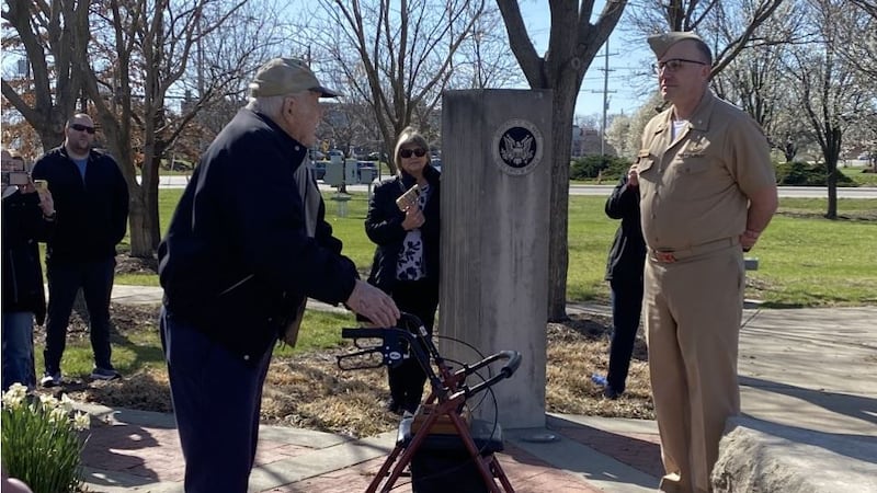 A World War 2 veteran received some deserved and overdue recognition on Saturday afternoon in...