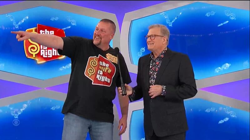 KCK Police Sgt. Scott Ladish makes his debut on the Price is Right with host Drew Carey on...