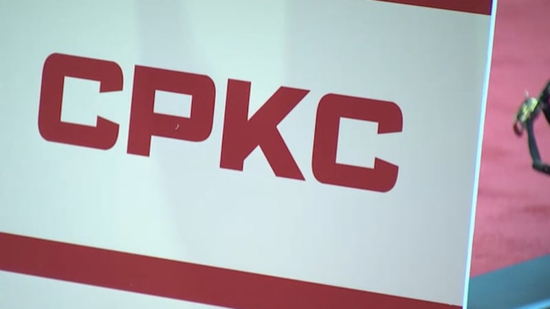 CPKC employees compete to raise funds for veterans on Sept. 21, 2024.