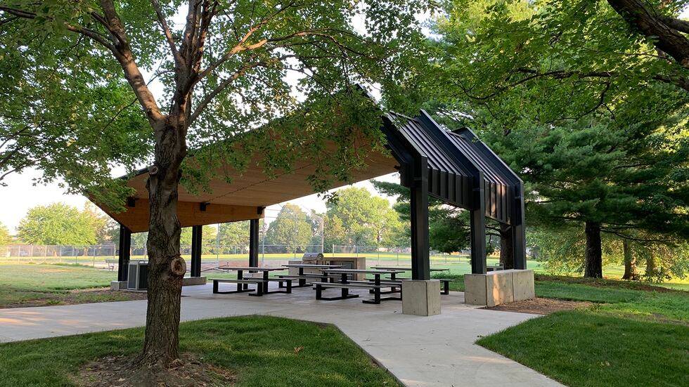 The newly renovated Maple Hills Park in Overland Park.