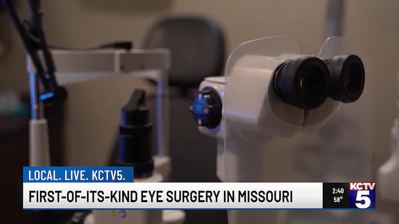Behind the Story: Independence woman regains sight after first-of-its-kind surgery in Missouri
