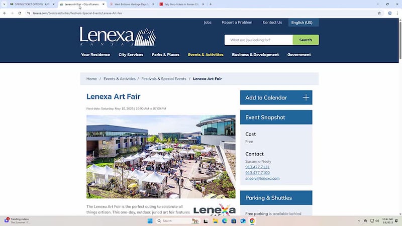 Bill's Weekend Picks: NASCAR, Lenexa Art Fair and more!