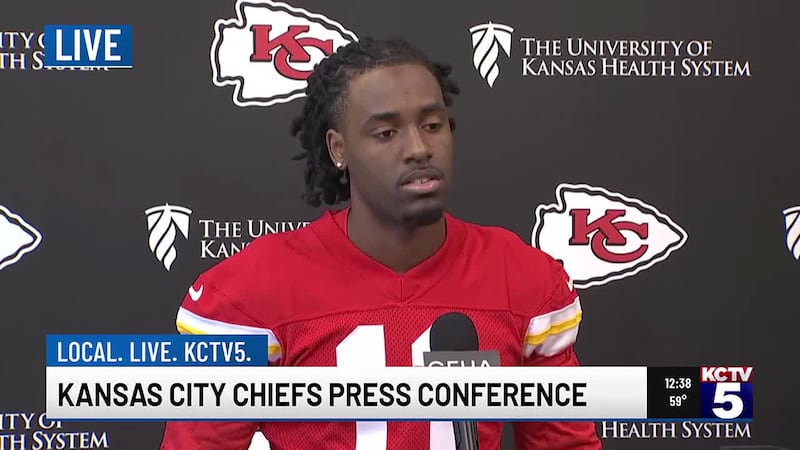 New Chiefs wide receiver Jalen Royals shares mindset in approaching rookie minicamp