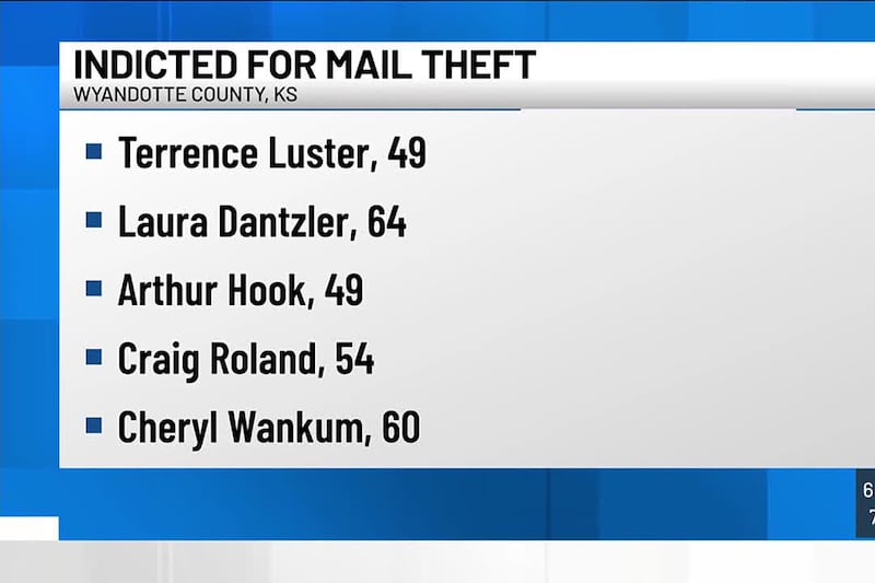Five former post office employees have been charged in connection with the theft of packages...