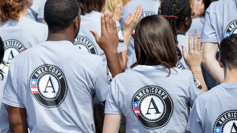 FILE - AmeriCorps national service program. (AP Photo/J. Scott Applewhite, File)