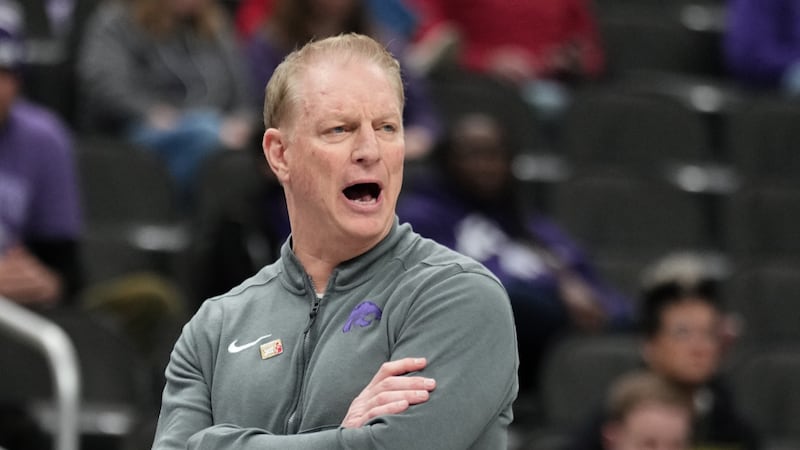 The Kansas State Wildcats and UCF Knights compete during the Phillips 66 Big 12 Women’s...