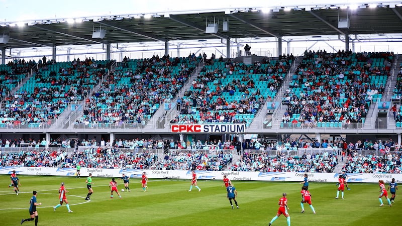 FILE PHOTO- The KC Current won 5-4 in the home opener at CPKC Stadium on March 16, 2024.