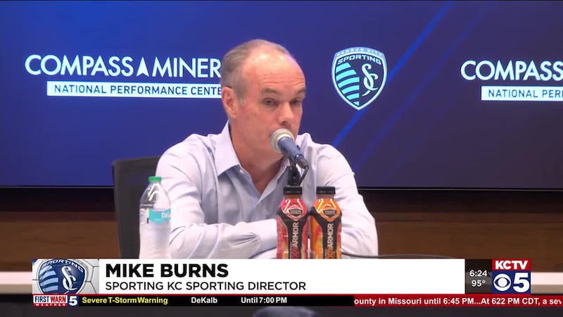 Sporting Director for Sporting KC Mike Burns.