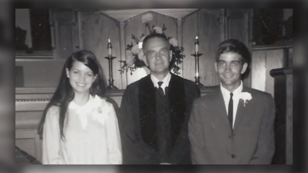 Bill and Patty Prewitt were married on Valentine's Day.