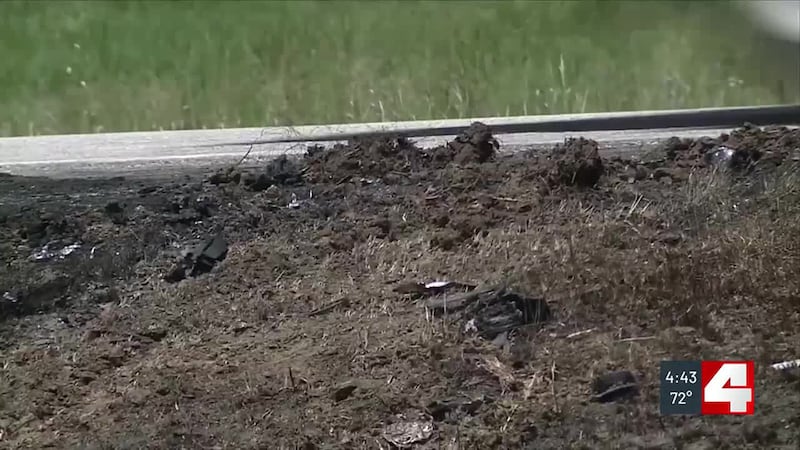 Scene of crash in east Kansas that claimed 8 lives