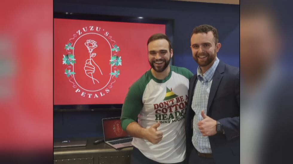 Zuzu's Petals co-founders Mak Booher and John Massey.