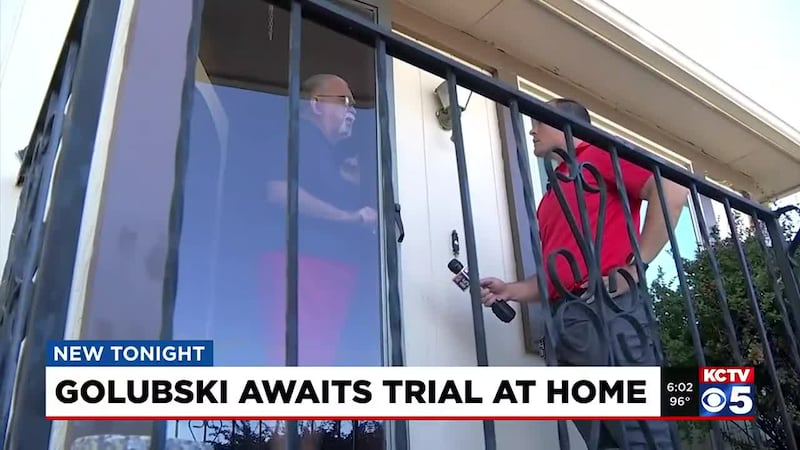 When a KCTV5 crew knocked on his door, Roger Golubski answered. He directed all questions to...