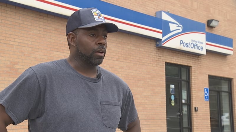 A Kansas City man recently used one of those secured blue boxes to send a large check, but the...