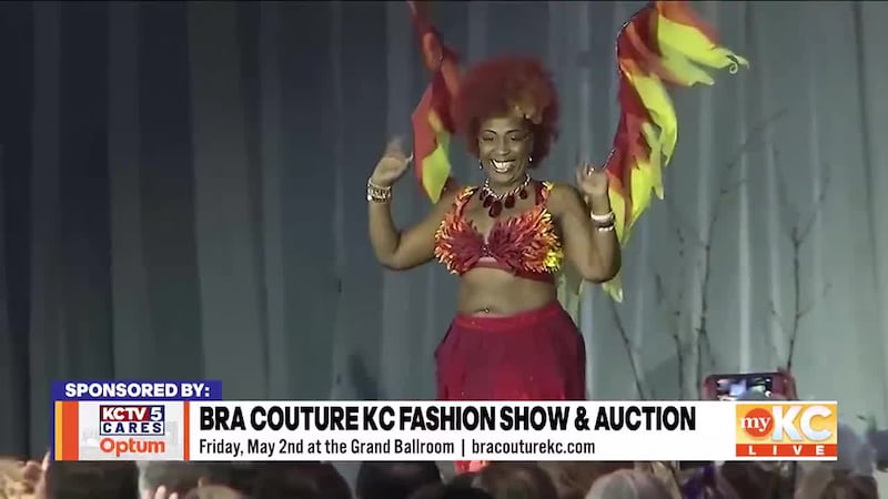 Bra Couture KC Founder Sharon Butler Payne and UMB Vice President Ross Johnson join Shane and...